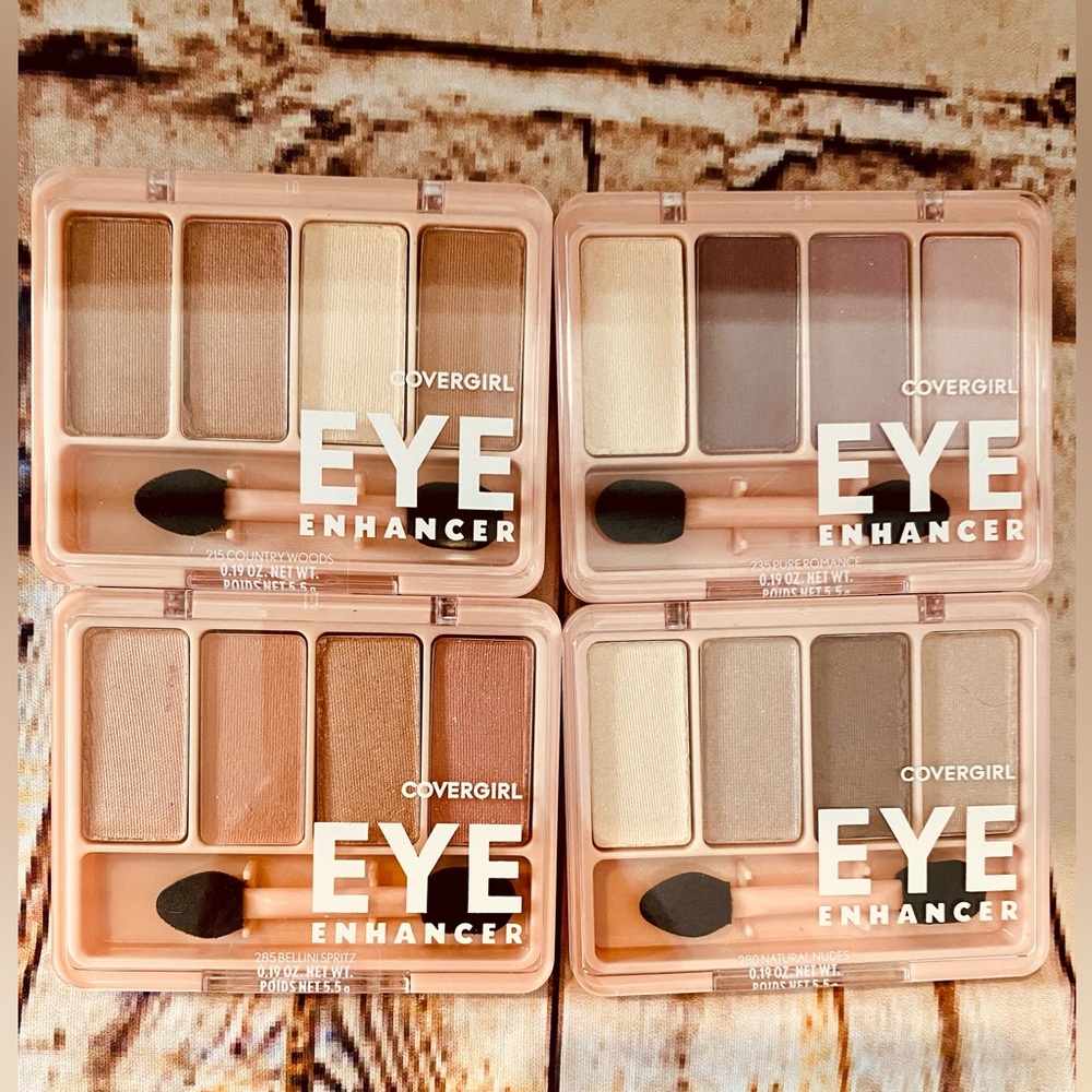 CoverGirl Eye Enhancer Eyeshadow Palette - Neutral Shades. All 4